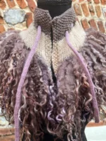 Lined Fringed Capelet - Image 4