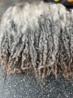 50g Light Leicester Longwool Locks - Image 5