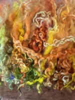 50g Florescent Teeswater Curls