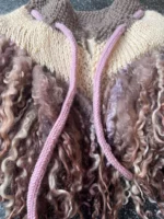 Lined Fringed Capelet - Image 9