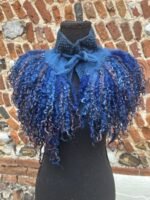 Lined Fringed Capelet