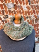 Hand Dyed, Spun and Woven 100% Alpaca Scarf